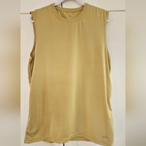 Gold Sleeveless Top Adult Large